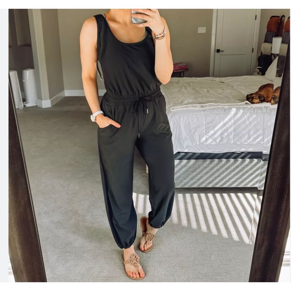 Abercrombie & Fitch Women’s Black Travelers Jumpsuit